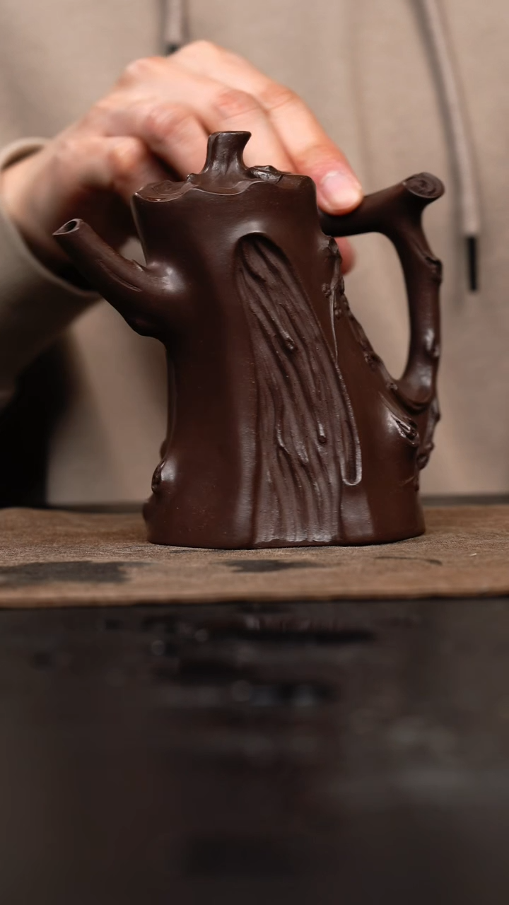 【闪购商品】紫砂茶壶全手工松庄