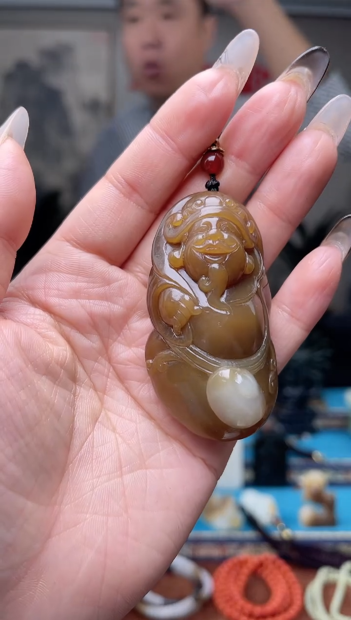 【闪购商品】和田玉挂件未镶嵌1