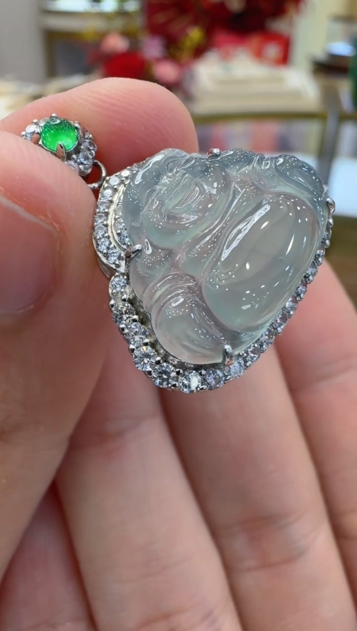 【闪购商品】翡翠吊坠(不含链)银S925镶嵌多样性团购发一件