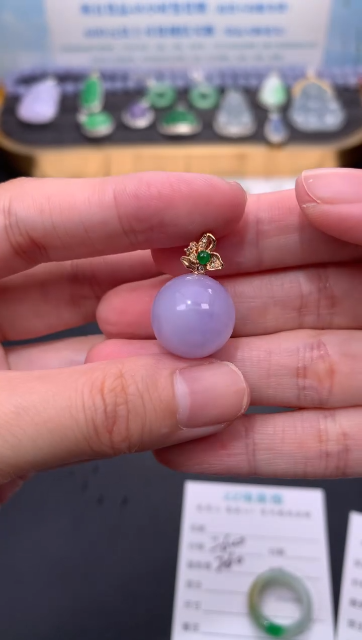 定制翡翠18K金镶嵌模式推广期48小时鉴赏期