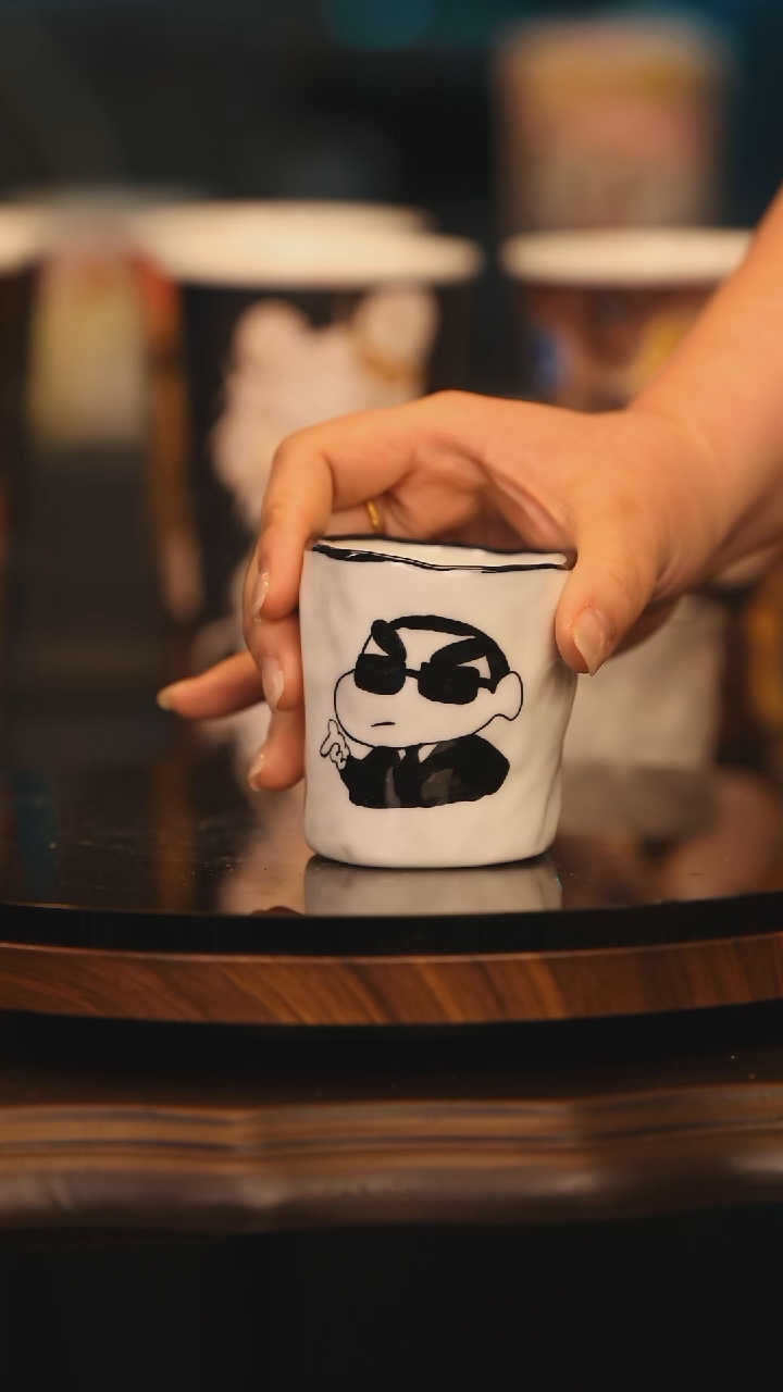 【闪购商品】摆件景德镇釉下彩绘设计师款陶瓷