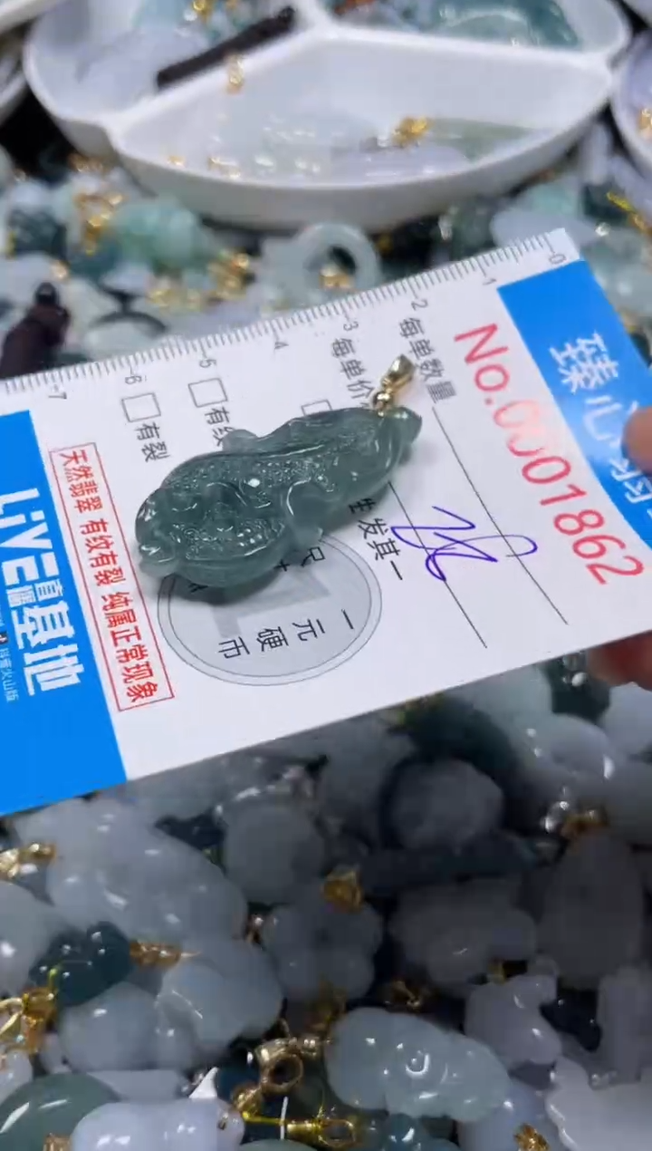 颈饰未镶嵌翡翠1862