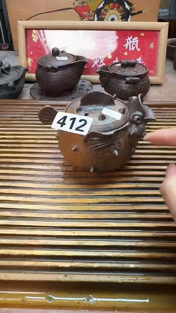 手工粗陶茶具每只不一样