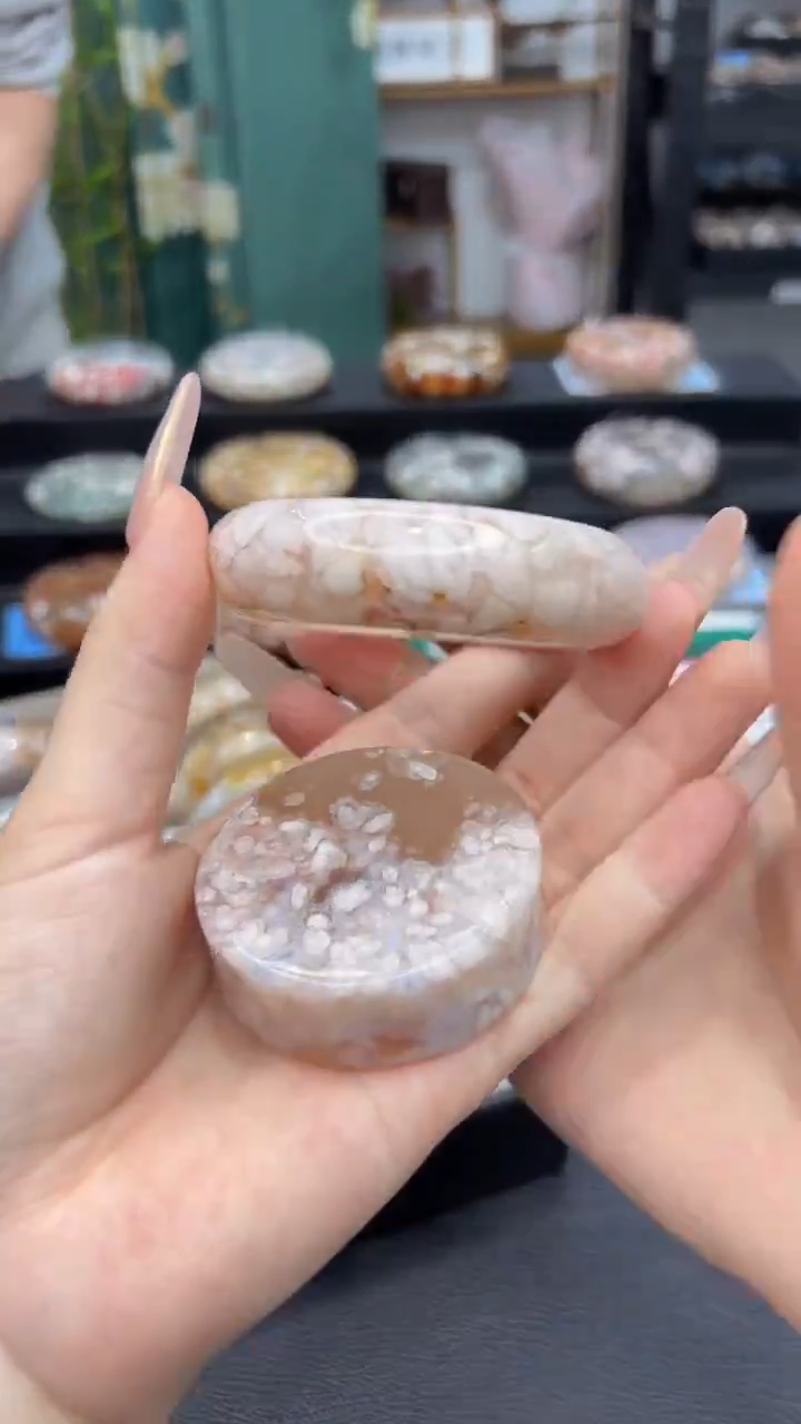 【闪购商品】石英质玉手镯未镶嵌A1157(54圈赠送镯心)