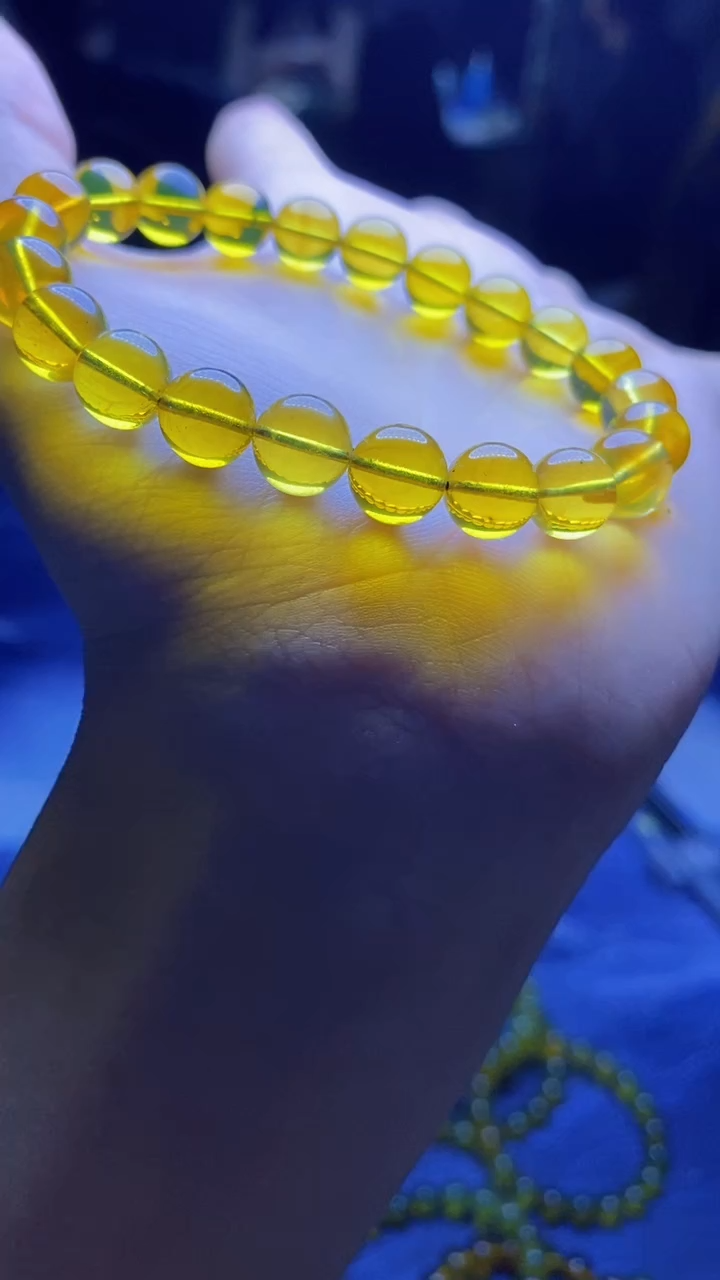 【闪购商品】琥珀手链未镶嵌珠串