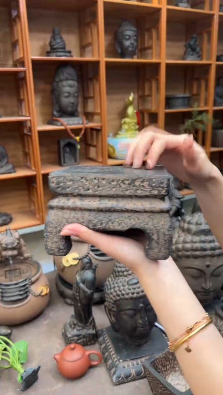 陶土【火山泥】素面案头方几