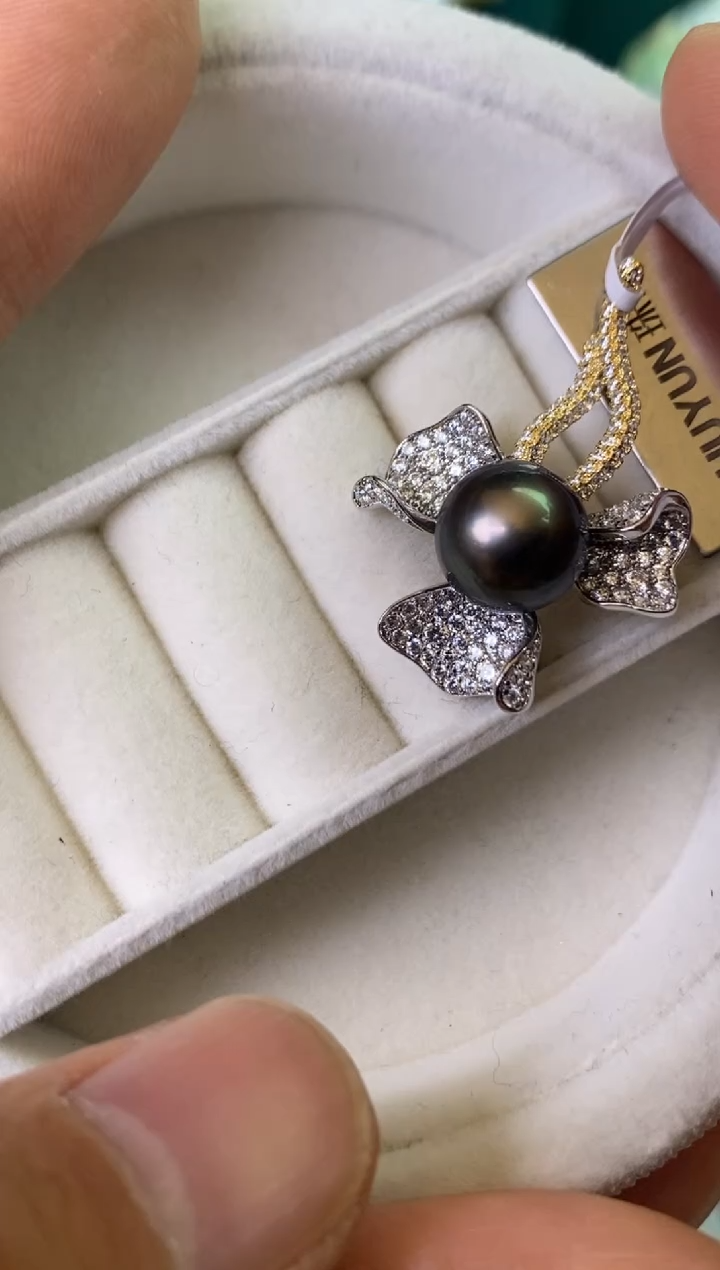 【闪购商品】海水珍珠颈饰银S925镶嵌1