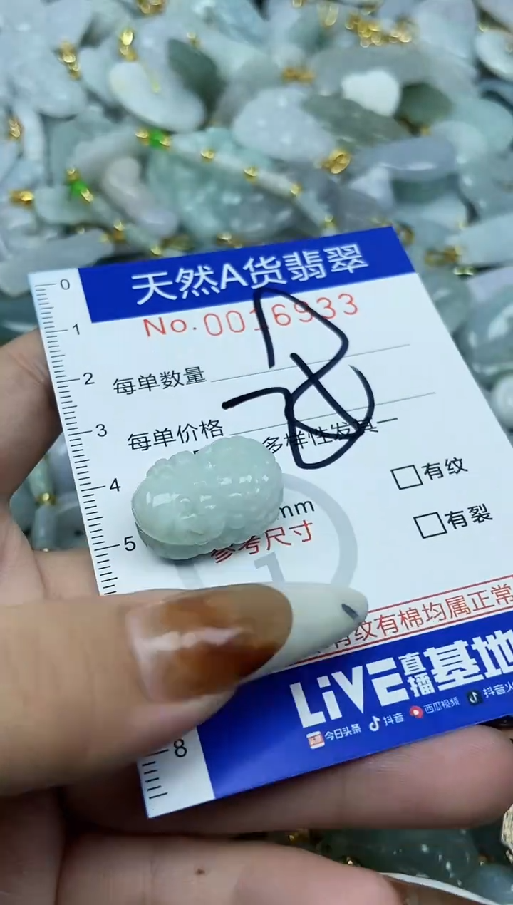 【闪购商品】翡翠颈饰未镶嵌天然A货翡翠