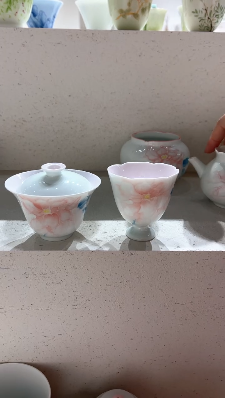 【闪购商品】盖碗+茶杯 哈哈哈哈哈哈哈