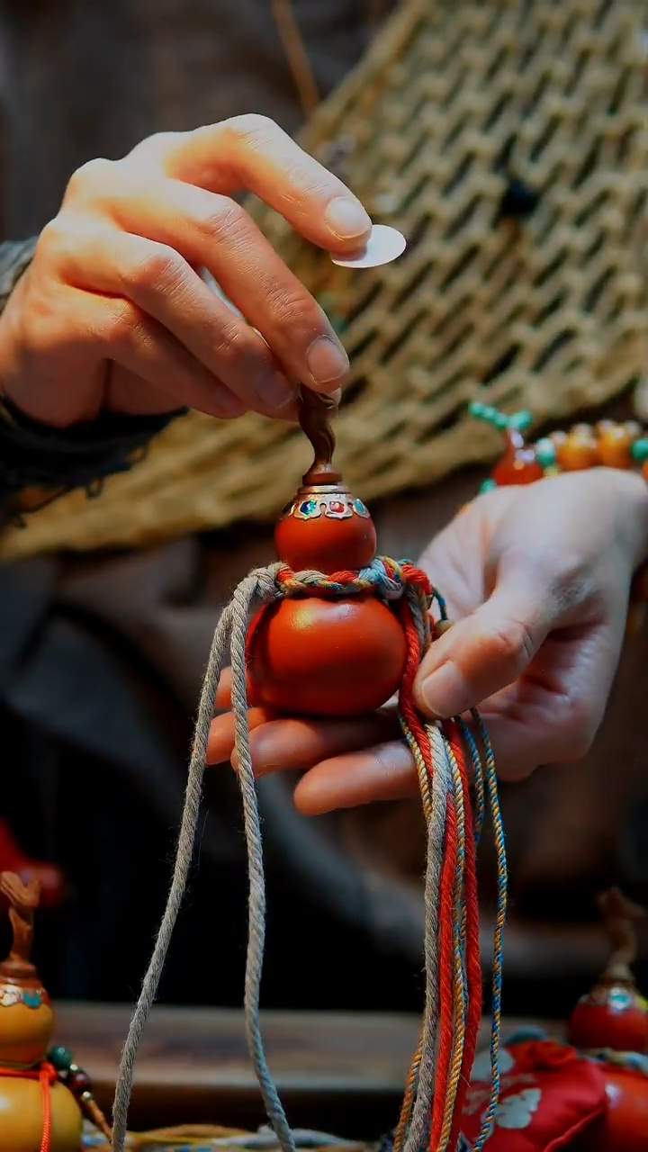 【路师傅原创手作天然葫芦】【一物一图编号A45