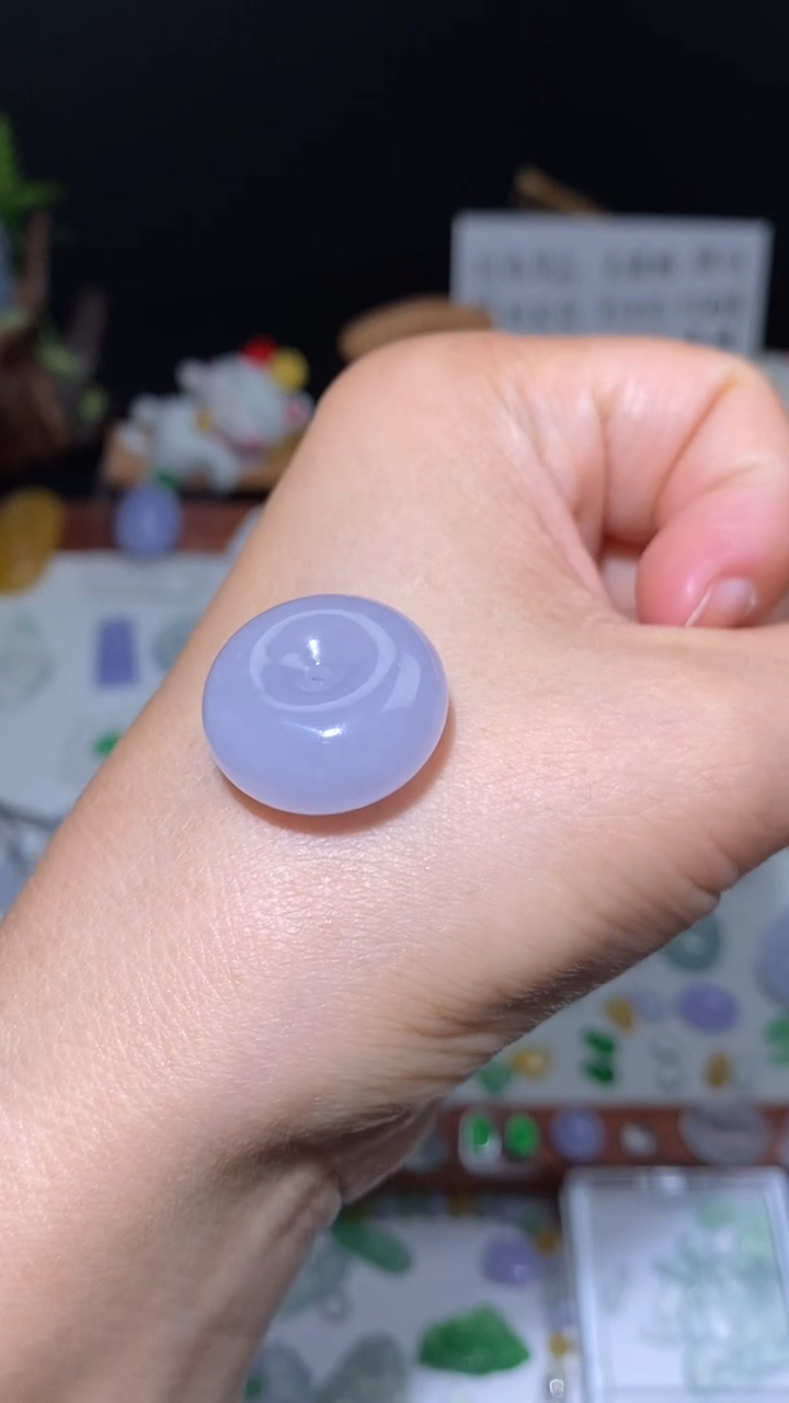 未镶嵌定制翡翠平安扣