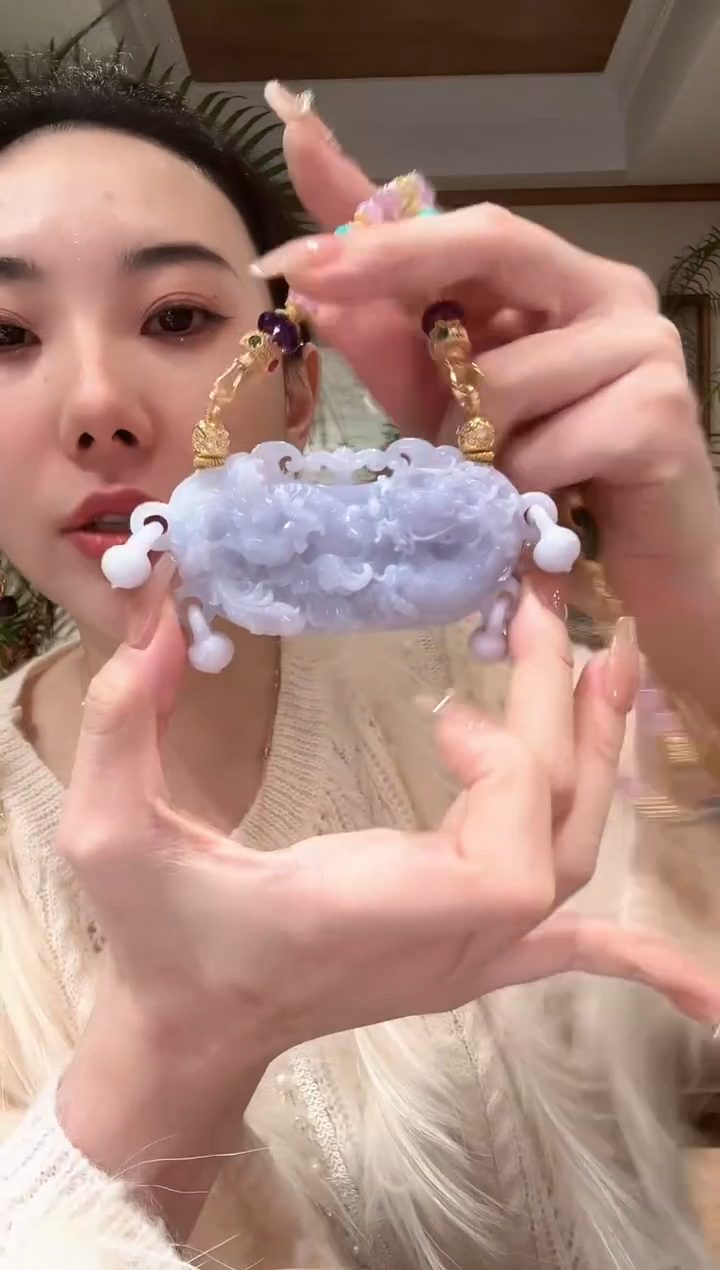 【闪购商品】翡翠颈饰未镶嵌国风