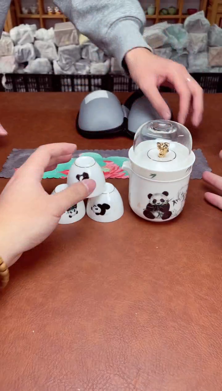 【闪购商品】摆件高端瓷器易仟杯茶器