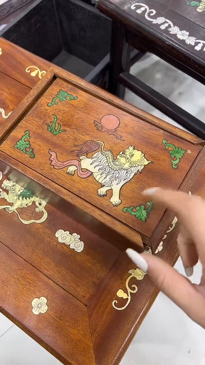 木沐头淘摆件木雕件