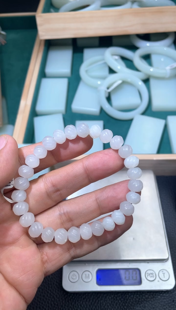 未镶嵌手串和田玉涵***儿手串卡11