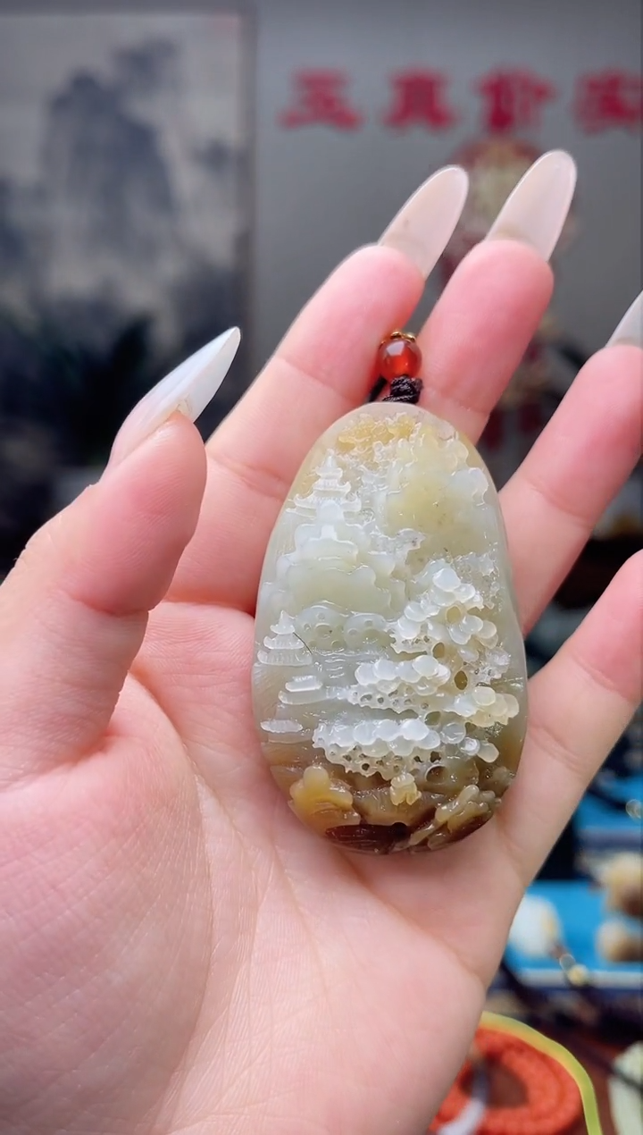 【闪购商品】和田玉挂件未镶嵌1