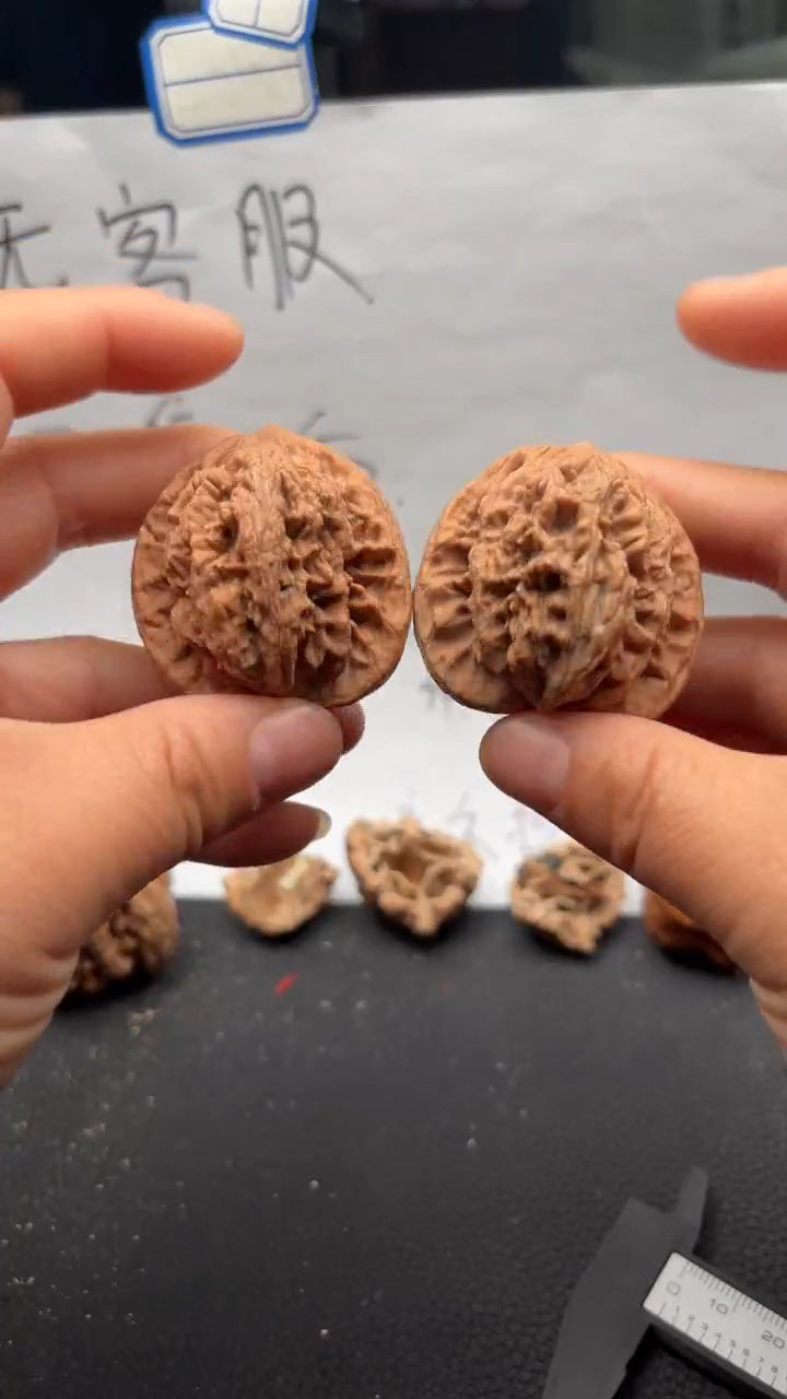 把件文玩核桃203虎头