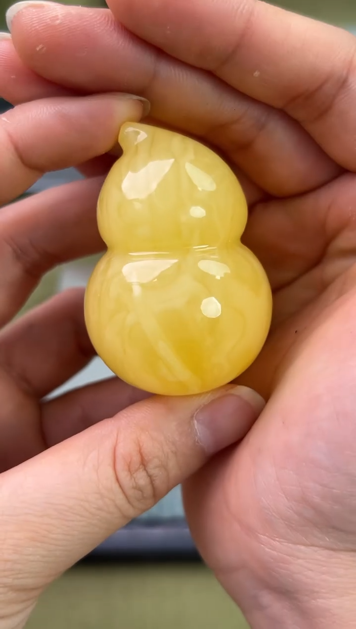 裸石琥珀未镶嵌琥珀蜜蜡吊坠