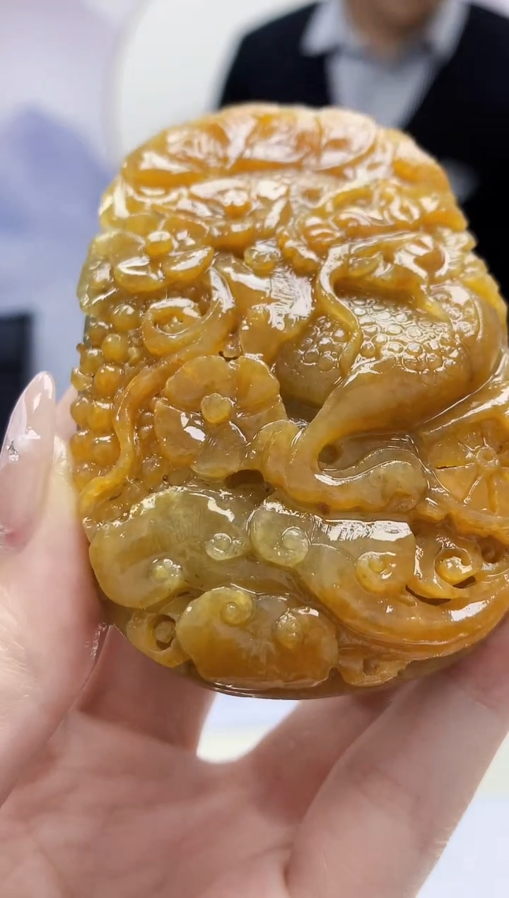 定制翡翠未镶嵌5145jw-毛货挂件