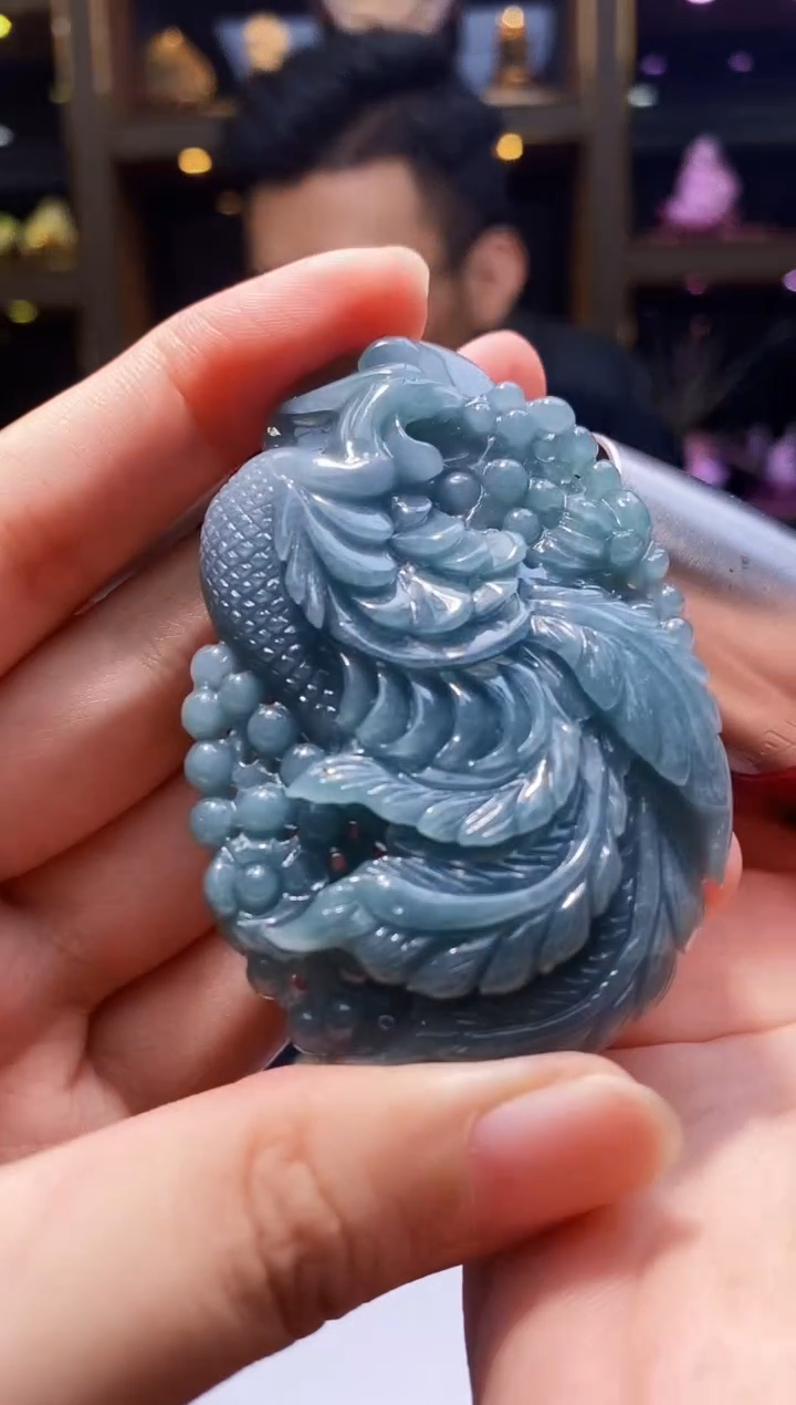 翡翠未镶嵌颈饰M-@@JYTR70940多样性发一