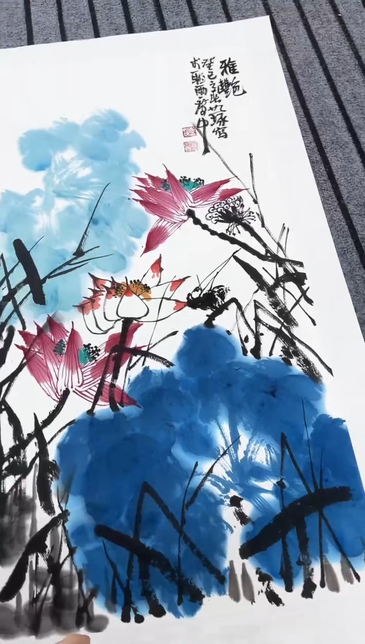 精品国画花鸟作品