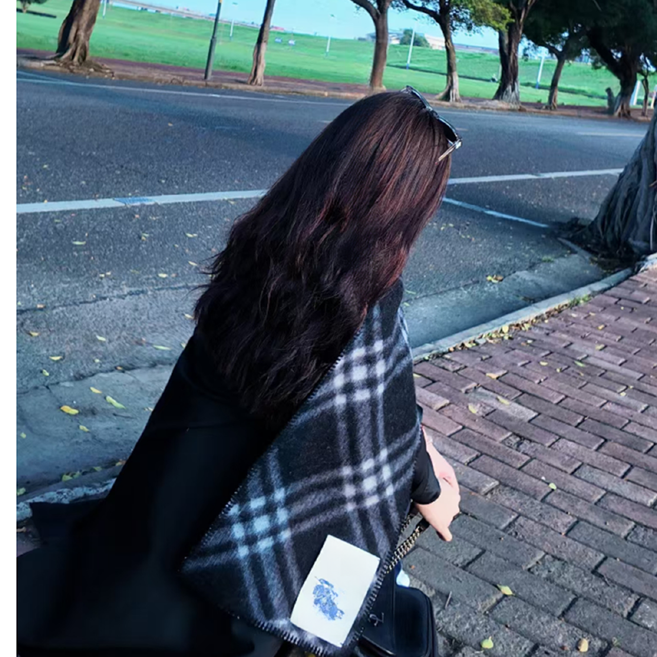 BBBBB复古格子围巾