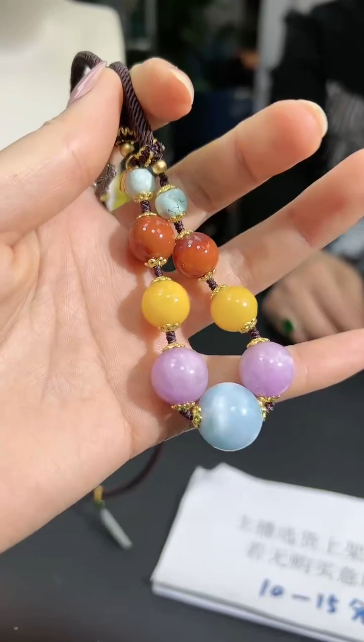 【闪购商品】针钠钙石颈饰未镶嵌 B6056 多样性发其一