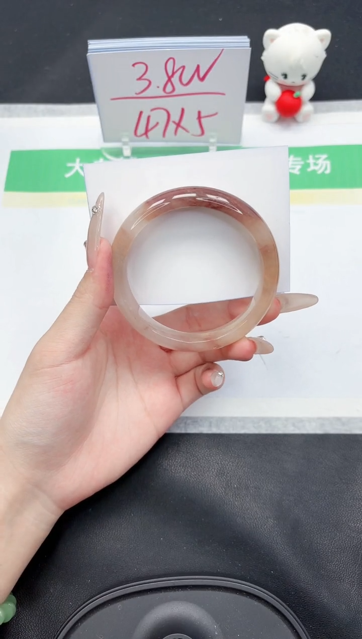 【闪购商品】石英质玉手镯未镶嵌262-60.2