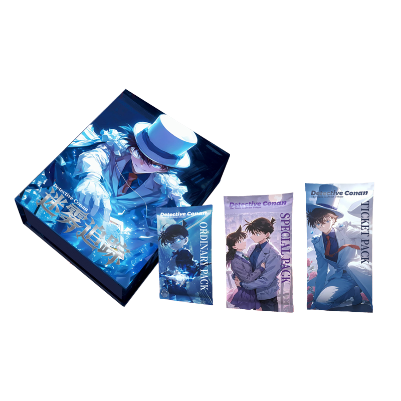 【玩法】魅影×名侦探柯南迷雾追踪二创收藏卡牌盲盒（默认代拆）