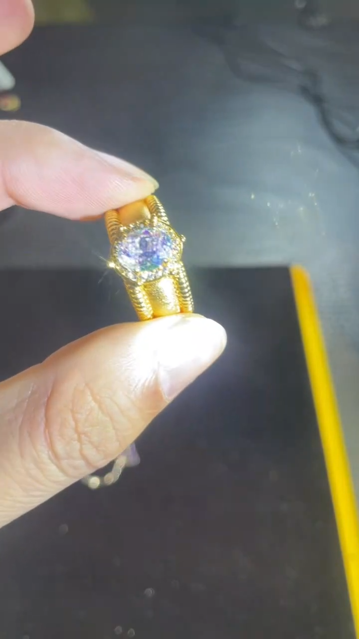 无非金属轻奢高端戒指