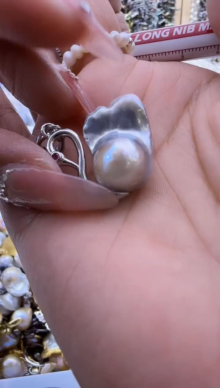 【闪购商品】淡水珍珠吊坠未镶嵌769
