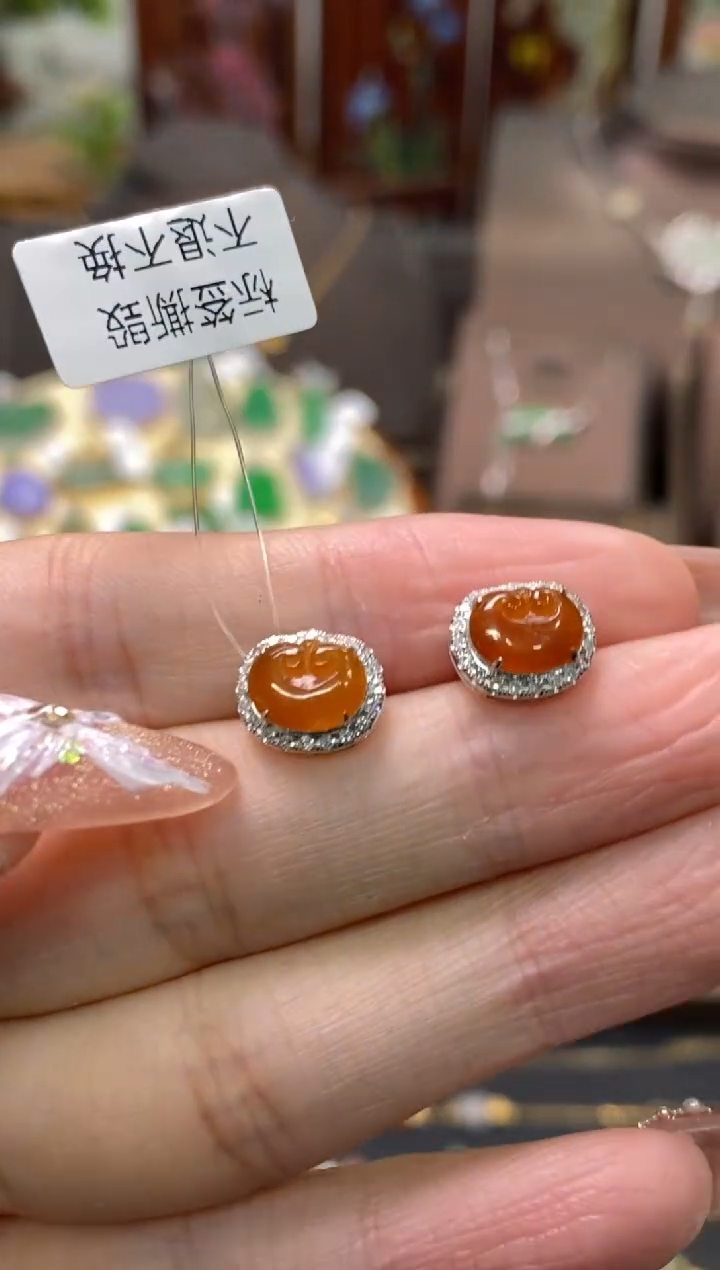 【闪购商品】翡翠颈饰18K金镶嵌净货11028