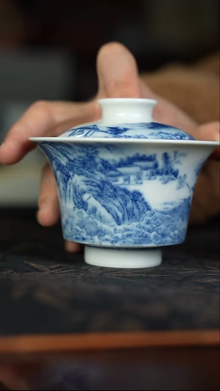 摆件瓷景德镇精品陶瓷茶器 微瑕