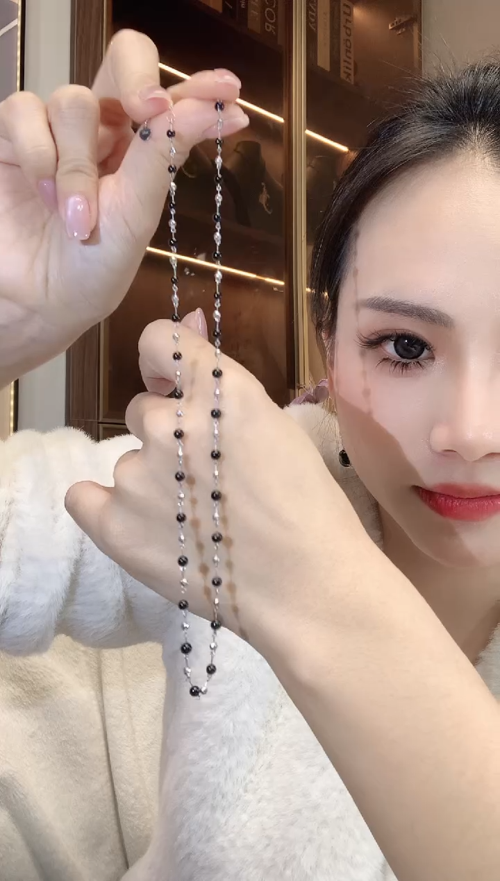 【闪购商品】翡翠项链18K金镶嵌D8 多样性发货一件