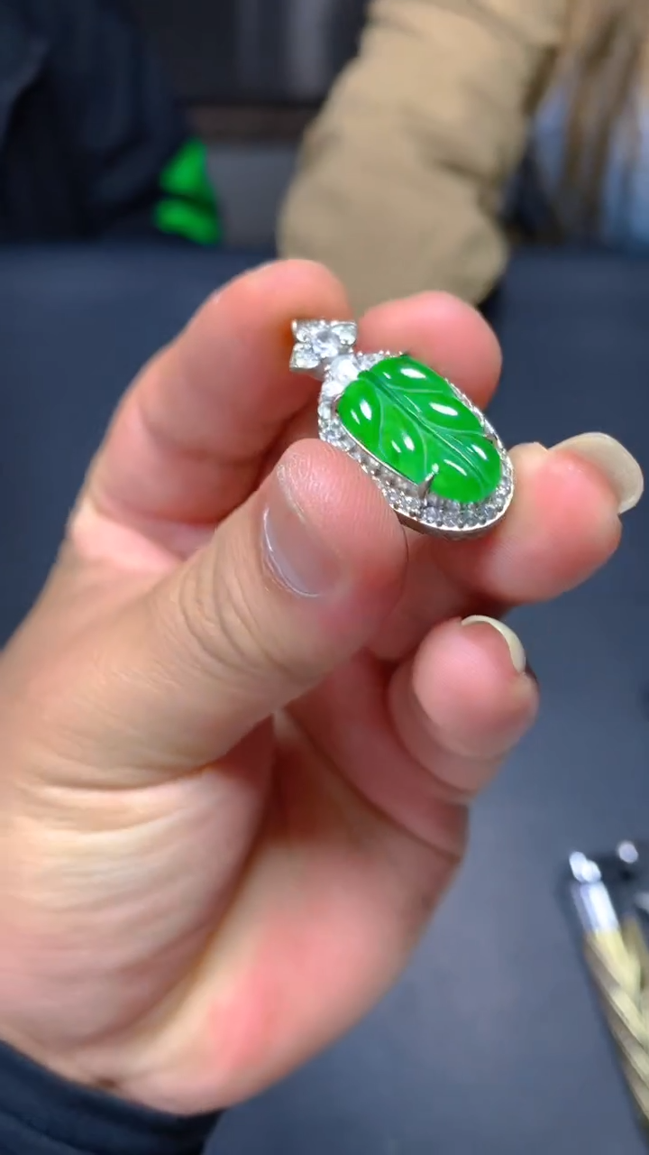 【闪购商品】翡翠吊坠(赠链)未镶嵌0783374554/多样性发一