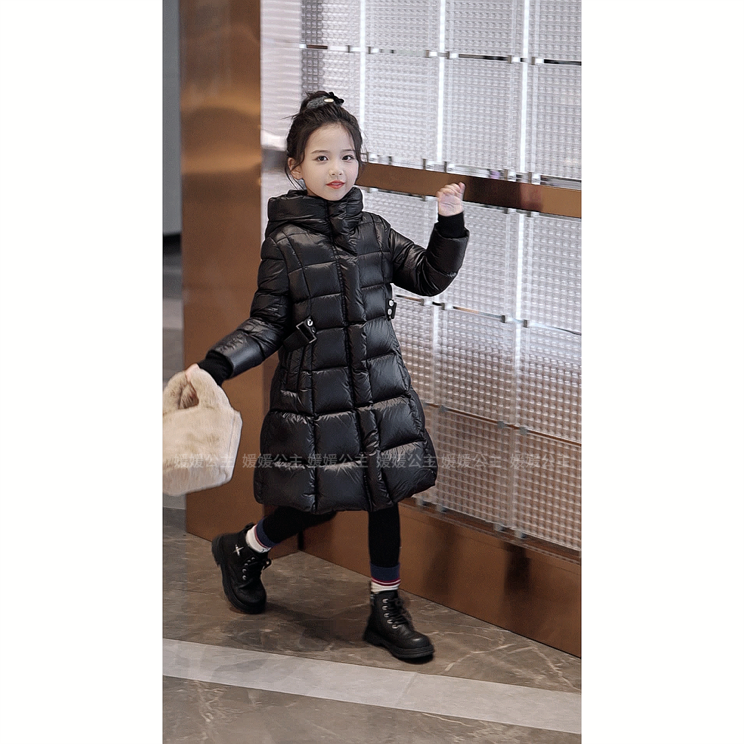 2025冬季女童百搭加厚保暖款羽绒服14415A102