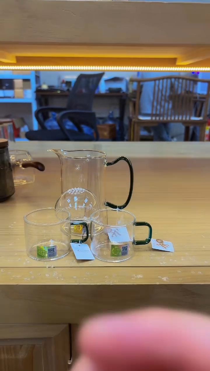 禾器沁润茶海墨绿+禾器清禾杯一个装*2