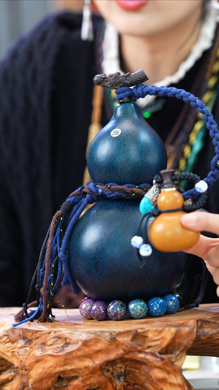 【闪购商品】396—光岳葫天然大漆酒葫芦不含漆珠