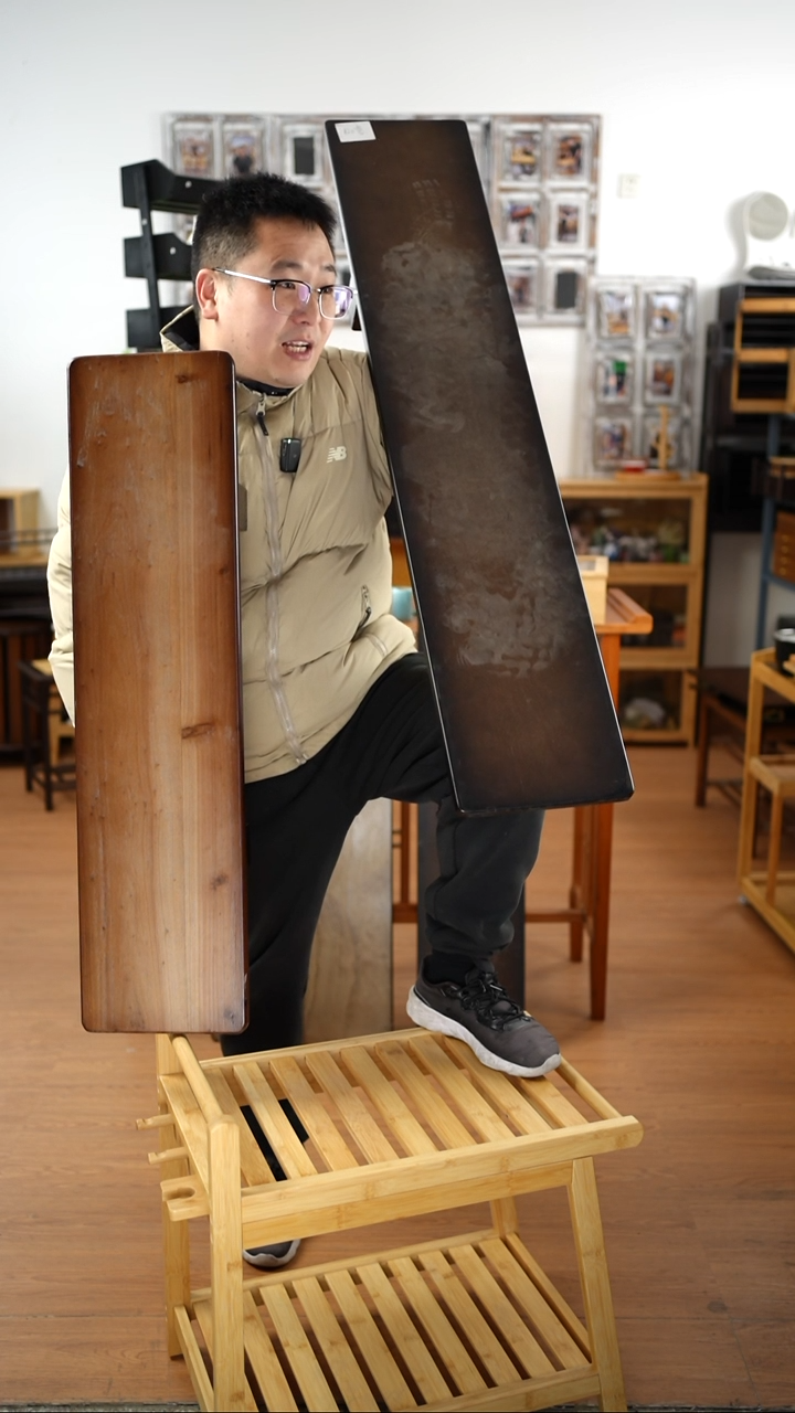 木120宽实木桌面增高架