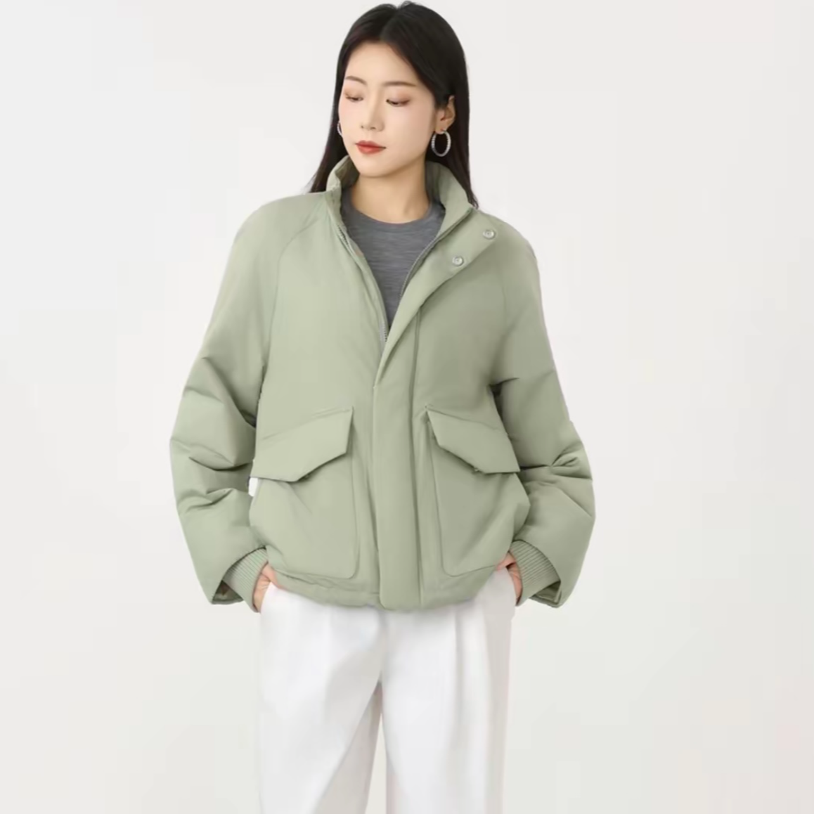 AMASS/阿玛施新款秋季长袖加厚外套540051