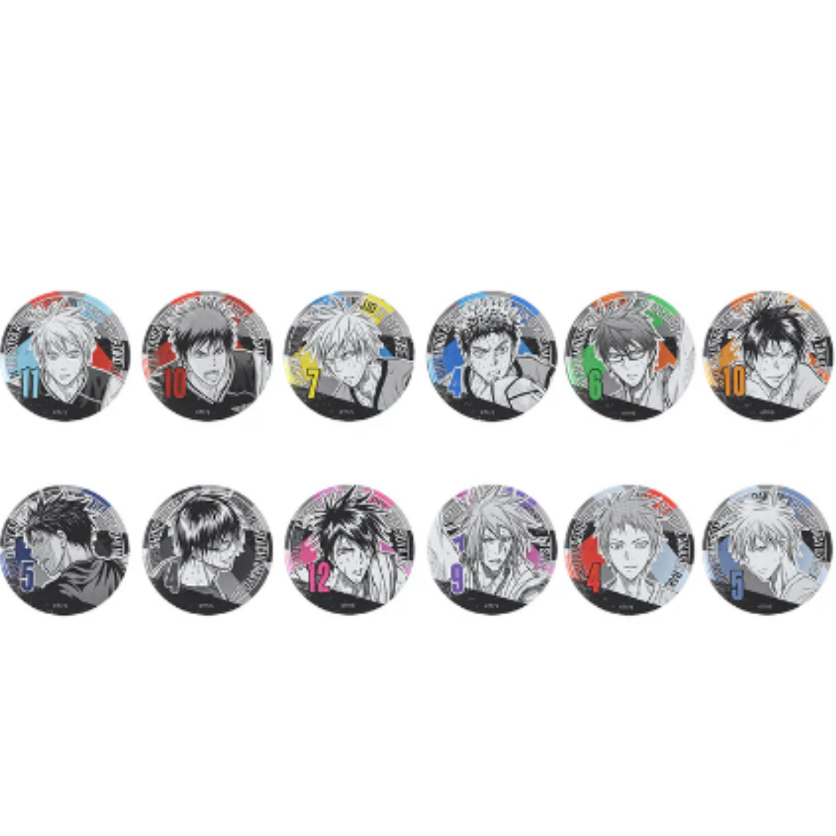 【国现】黑子的篮球原画浮雕吧唧&黑子的篮球饭团系列