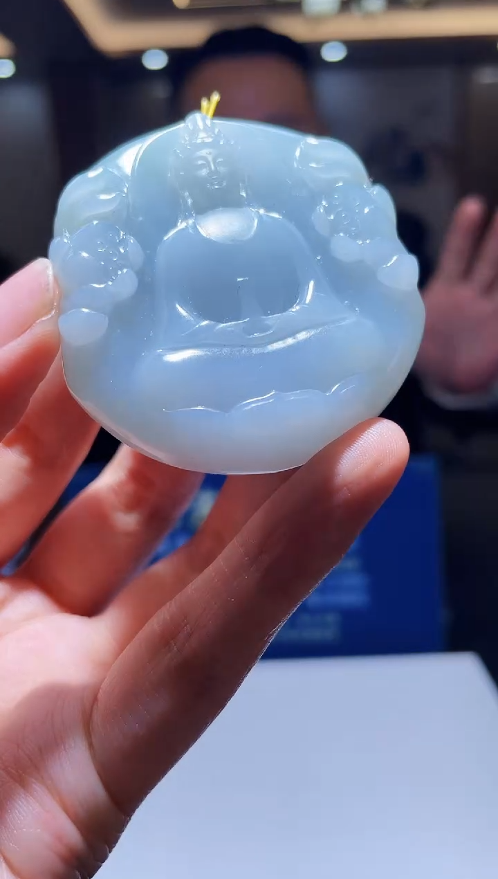 【闪购商品】翡翠颈饰未镶嵌M-@@PDZA0225111