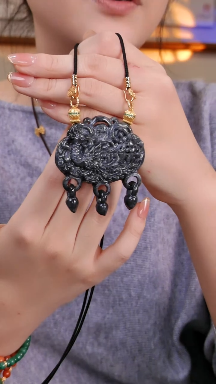 颈饰未镶嵌翡翠国风