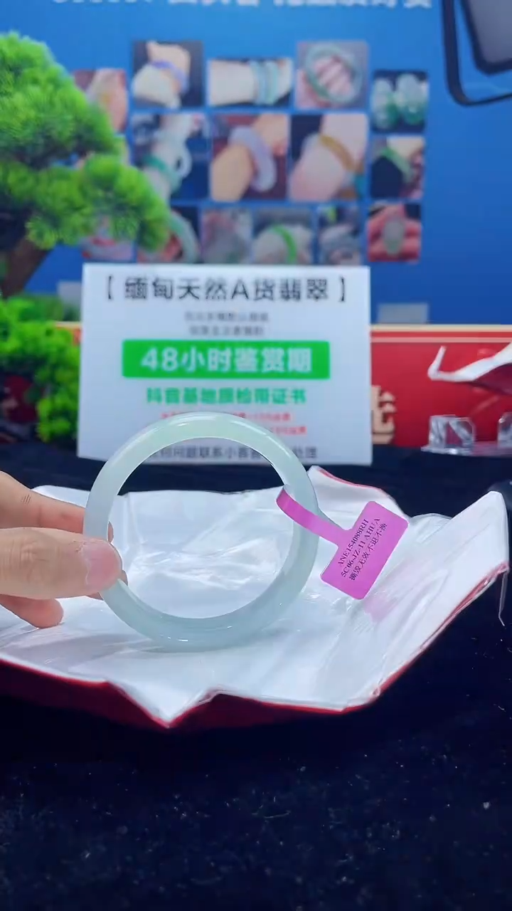 【闪购商品】翡翠手镯未镶嵌手镯7