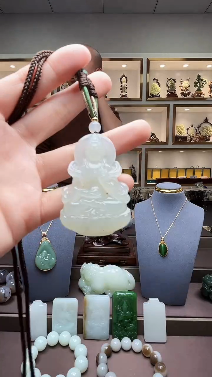 【闪购商品】和田玉挂件未镶嵌苏