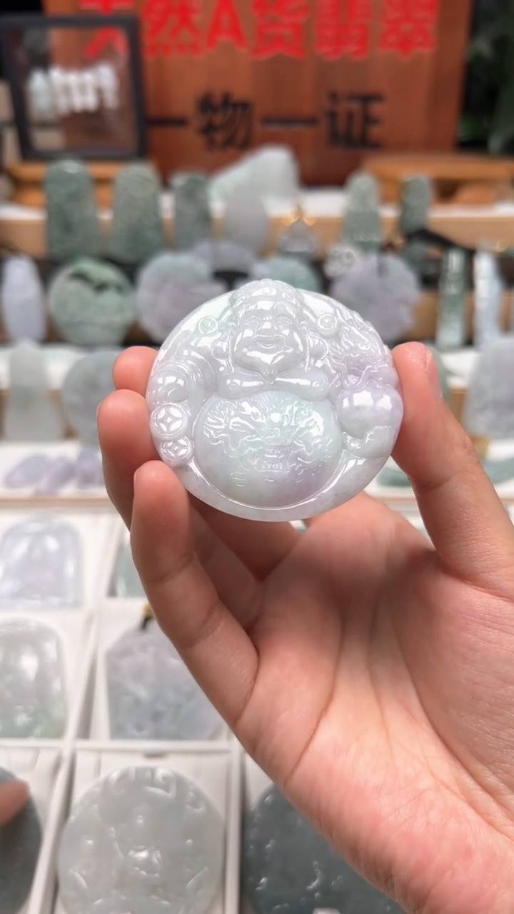 【闪购商品】翡翠颈饰未镶嵌天然A货翡翠1/15/45