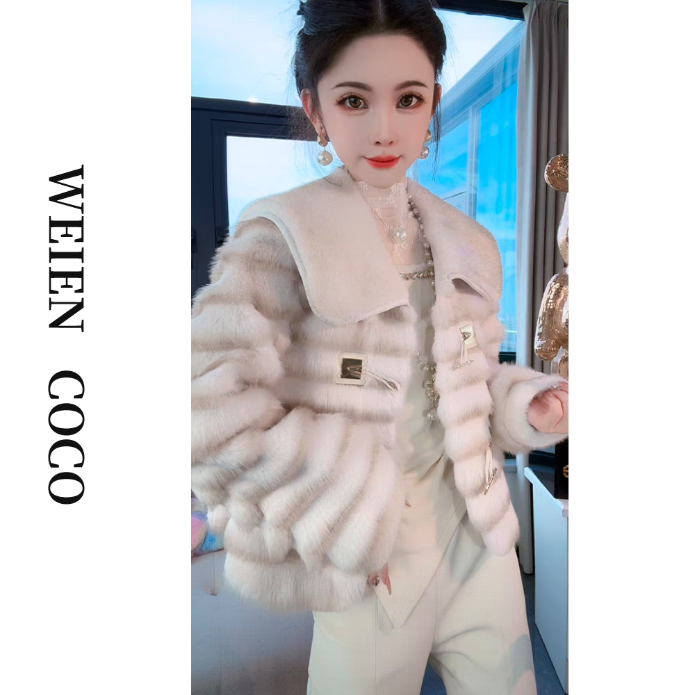 【薇恩COCO】轻奢气质外套短款休闲百搭女外套冬季新款S6018