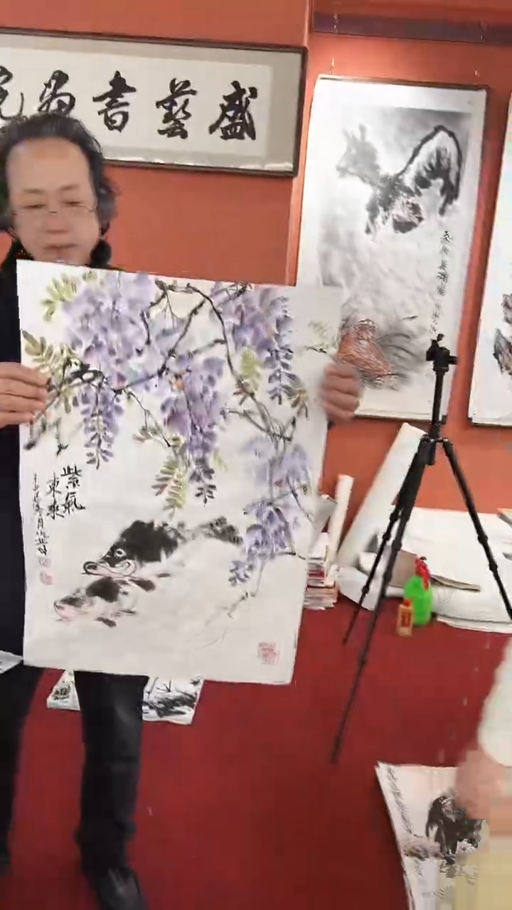 国画李火庆/国画/花鸟