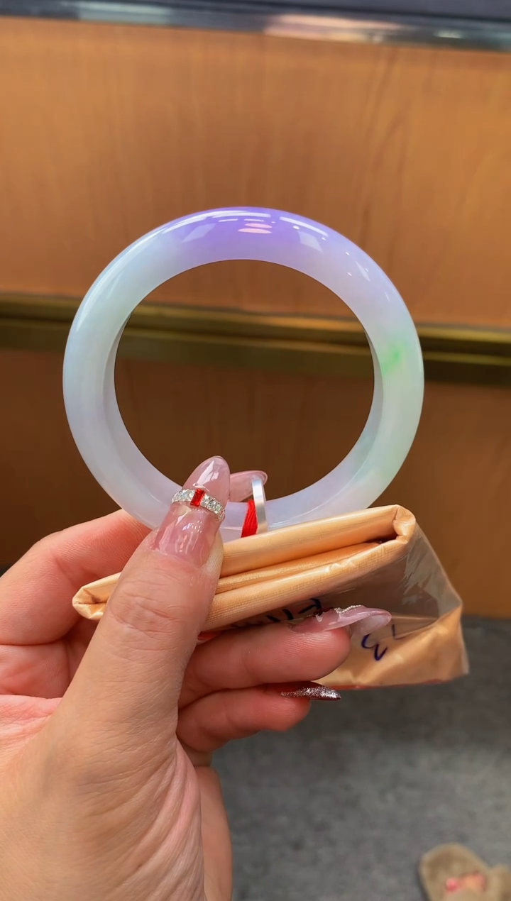 未镶嵌手镯翡翠-F123-正圈56.6-全款9.2万-定金2万