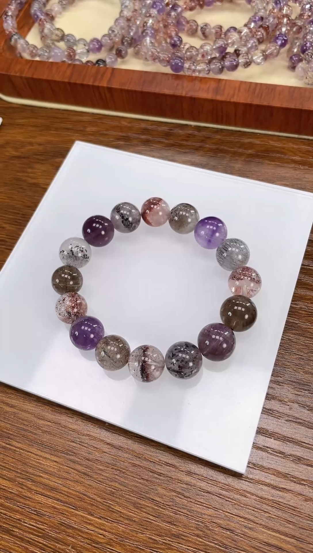 【闪购商品】水晶手链未镶嵌超七手串